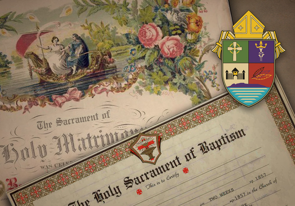 Baptism and Marriage Certificates