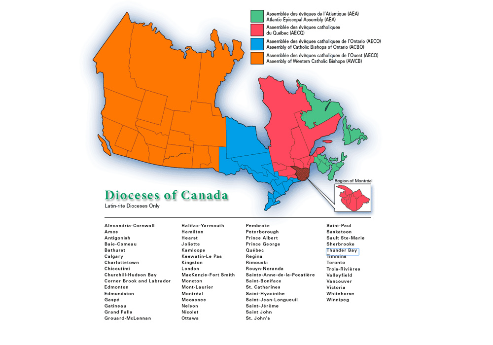 Catholic Dioceses of Canada
