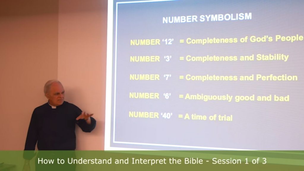 Msgr. Pat Stilla - Understanding Scripture, Series #2, Session 1