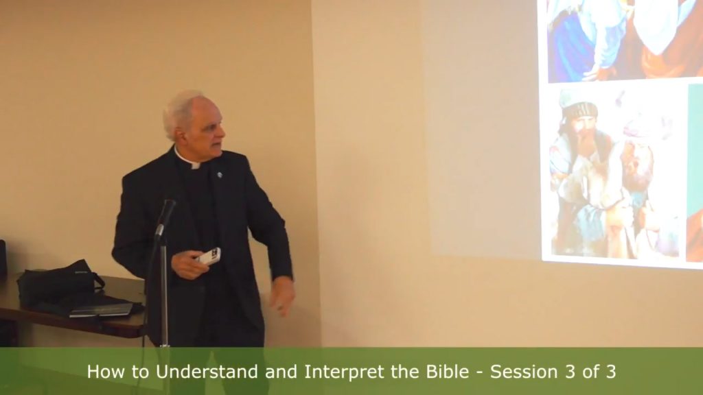 Msgr. Pat Stilla - Understanding Scripture, Series #2 - Session 3