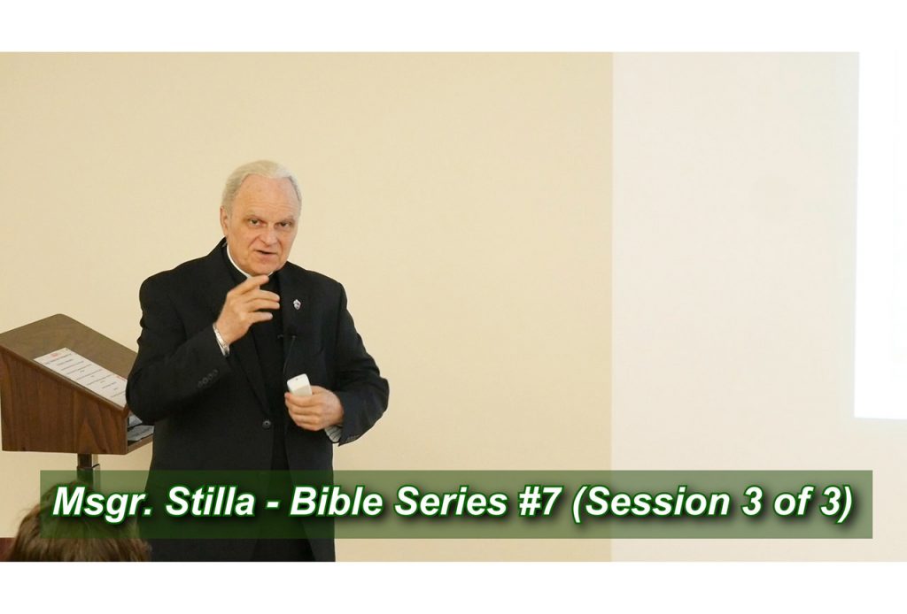 Bible Series #7 - Session 3 of 3